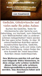 Mobile Screenshot of gedichtemeile.de